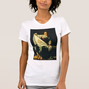 Camiseta Santa Verônica Arte O Milagre do Santo Rosto