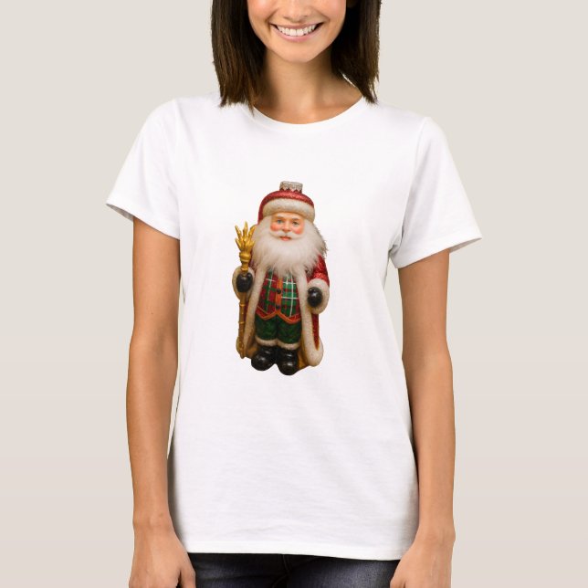 Camiseta Santa with Golden Staff (Frente)