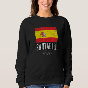 Camiseta Santaella Espanha ES Flag City - Bandera Ropa -