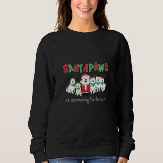 Camiseta Santapaws is coming to town