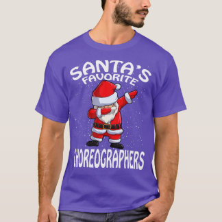 Camiseta Santas Coreógrafos Favoritos Natal