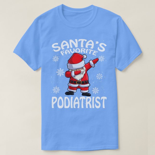 Camiseta Santas favoritas Natal 1 (Frente do Design)