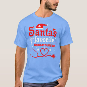 Camiseta Santas Favoritas Neonatologista Natal