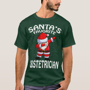 Camiseta Santas Favoritas Obstetrícia Natal