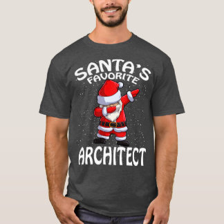 Camiseta Santas Favorite Arquiteto de Natal