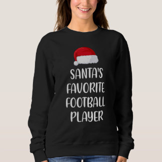 Camiseta Santas Favorite Football Player Christmas Football
