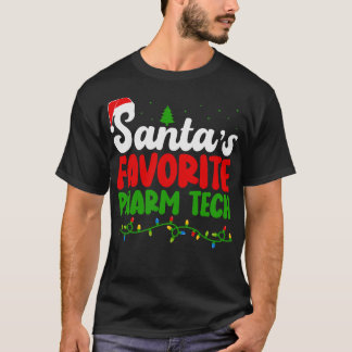 Camiseta Santas Favorite Pharm Tech