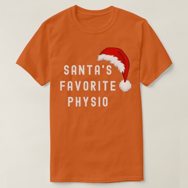 Camiseta Santas Favorite Physio (Frente do Design)