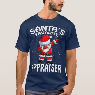 Camiseta Santas Favorito do Avaliador Natal