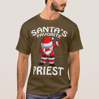 Camiseta Santas Favorito Natal de Padre