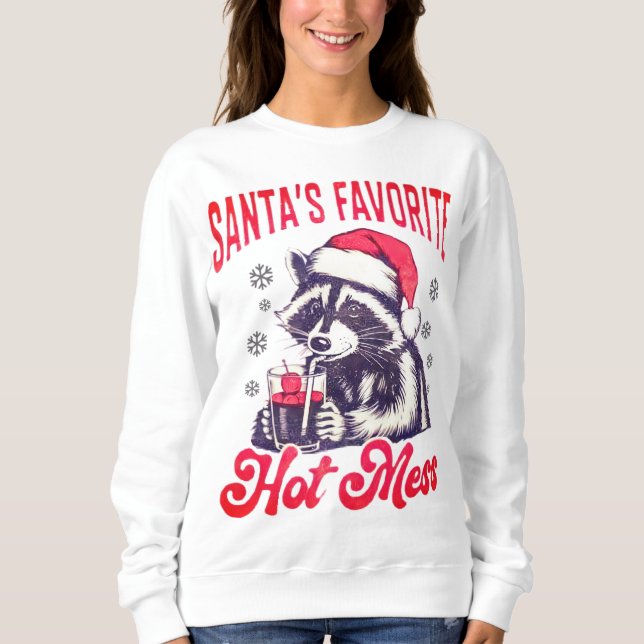 Camiseta Santas Raccoon (Frente)