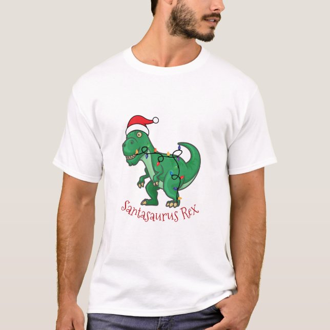 Camiseta Santasaurus Rex (Frente)