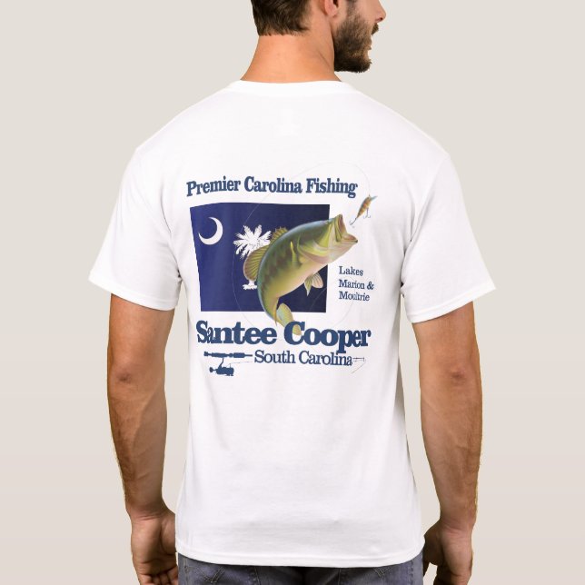 Camiseta Santee Cooper (Verso)