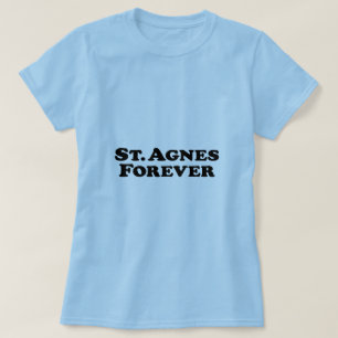 Camiseta Santo Agnes para sempre - básica