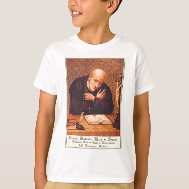 Camiseta Santo Alphonsus Liguori (Frente)