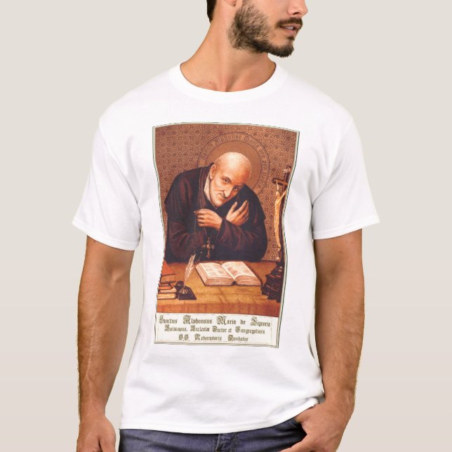 Camiseta Santo Alphonsus Liguori (Frente)