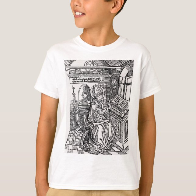 Camiseta Santo Ambrósio de Milão (Frente)