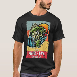Camiseta Santo André Pescaria Padroeiro dos Pescadores Cató