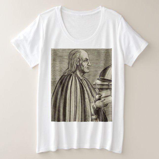 Camiseta Santo Anselm do Doutor Cantuária da Igreja (Frente do Design)