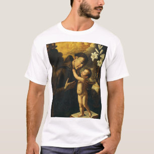 Camiseta Santo Anthony de Pádua com Jesus Bebê