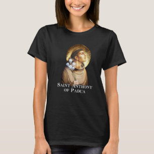 Camiseta Santo António de Pádua São Católico Vintage Infant