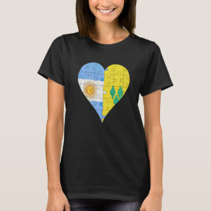 Camiseta Santo argentino Vincentian Flag Heart