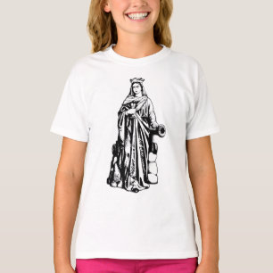 Camiseta Santo Barbara Virgin e mártir