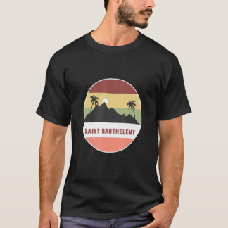 Camiseta Santo Barthelemy Mountain E Palms
