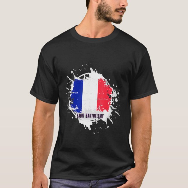 Camiseta Santo Barthelemy Splash (Frente)