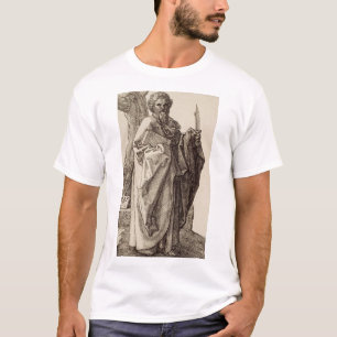 Camiseta Santo Bartholomew do Apóstolo por Albrecht Durer