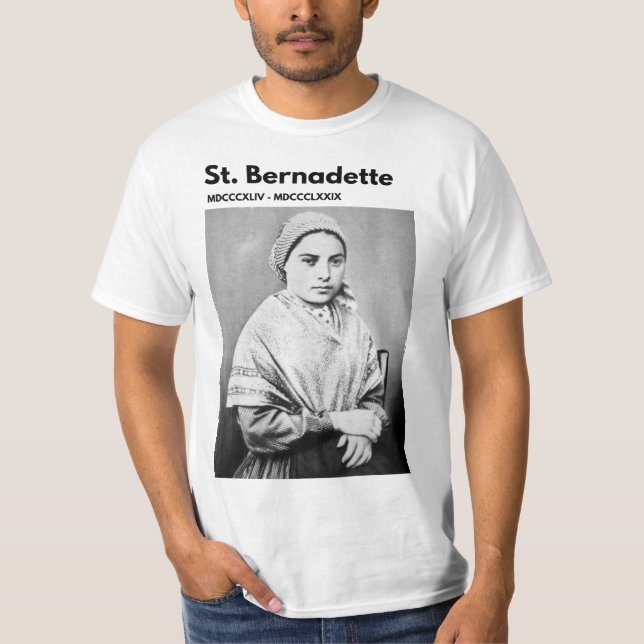 CAMISETA SANTO BERNADETTE (Frente)