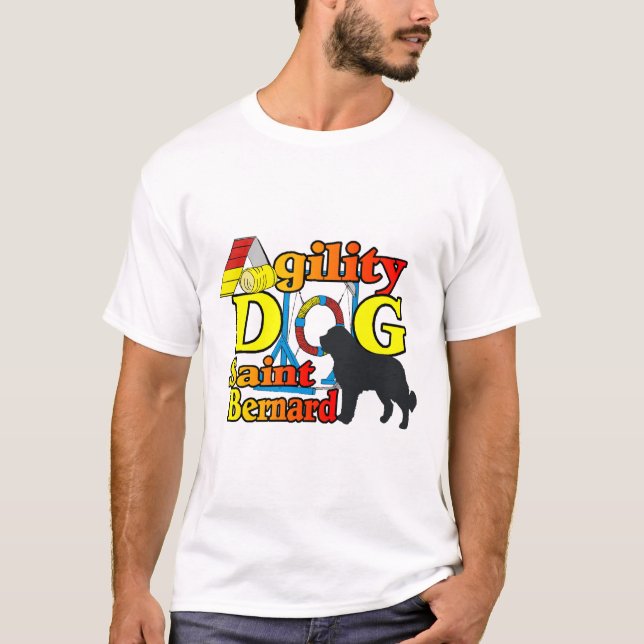 Camiseta Santo Bernard Agiliy Gifts (Frente)