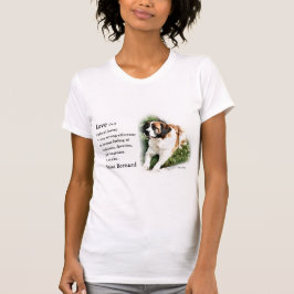 Camiseta Santo Bernard Art Gifts