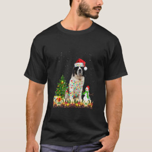 Camiseta Santo Bernard Dog Santa Hate Cachorro De Natal Lev