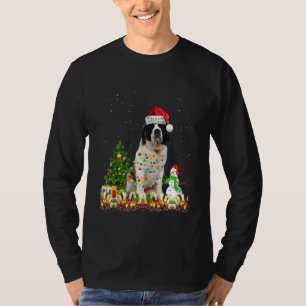 Camiseta Santo Bernard Dog Santa Hate Cachorro De Natal Lev