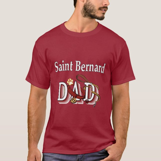 Camiseta Santo Bernard Pai Gifts (Frente)