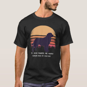 Camiseta Santo Bernard Vintage Rua. Bernard Dog Lover