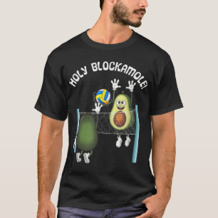 Camiseta Santo Blockamole! Volleyba do Bloqueador Guacamole