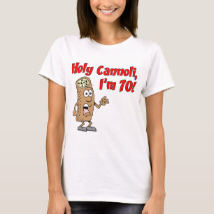 Camiseta Santo Cannoli, tenho 70 anos
