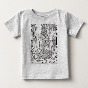Camiseta Santo Católico Romano Christopher