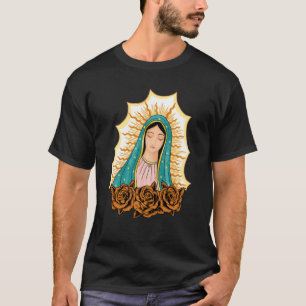 Camiseta Santo Católico Virgem Maria Nossa Senhora de G