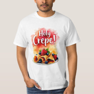 Camiseta Santo Crepe! - Design de Impressão de Berry Engraç