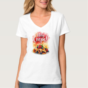 Camiseta Santo Crepe! - Design de Impressão de Berry Engraç