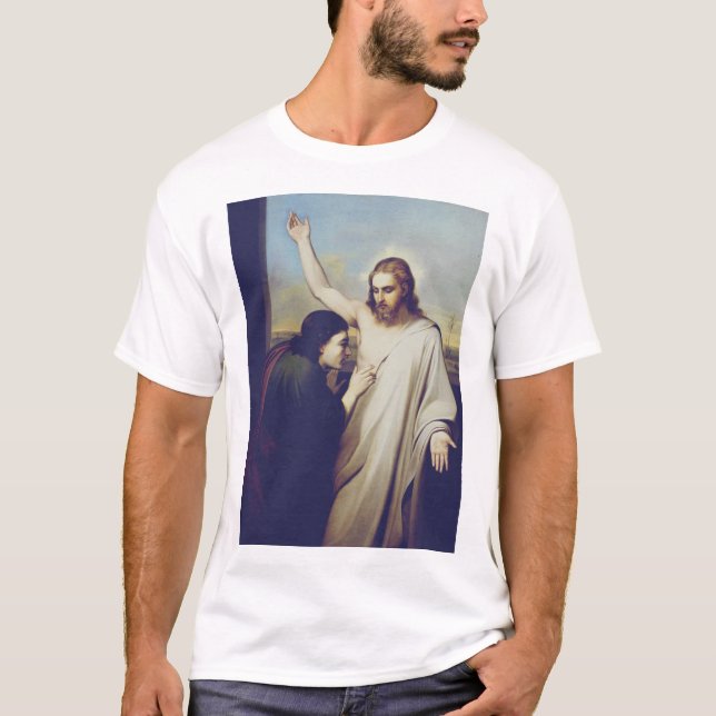 Camiseta Santo de dúvidas Thomas de Silvestro Lega (Frente)