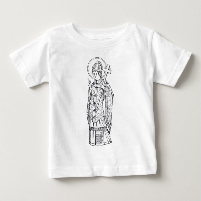 Camiseta Santo Deiniol Abade e Bispo (Frente)