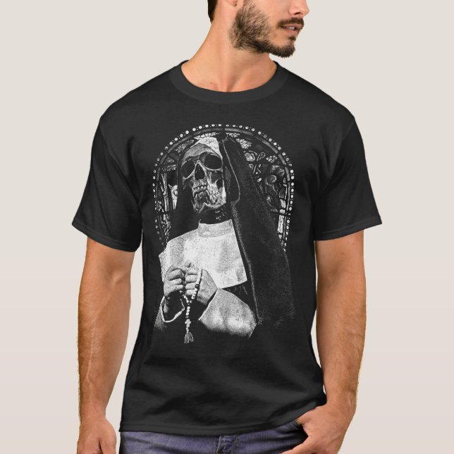 Camiseta Santo do Design Forsaken - Occult Streetwear (Frente)