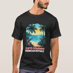 Camiseta Santo Domingo República Dominicana Férias Viagem B