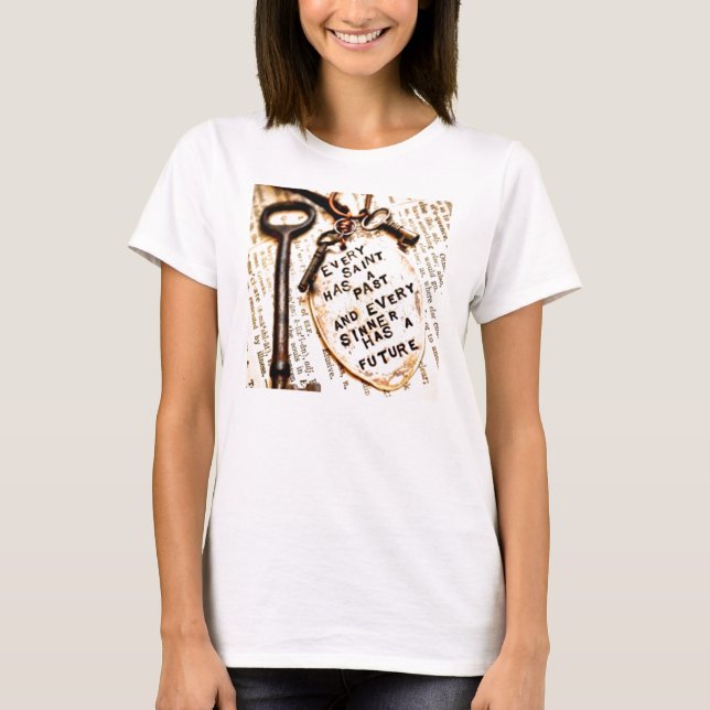 Camiseta santo e pá (Frente)