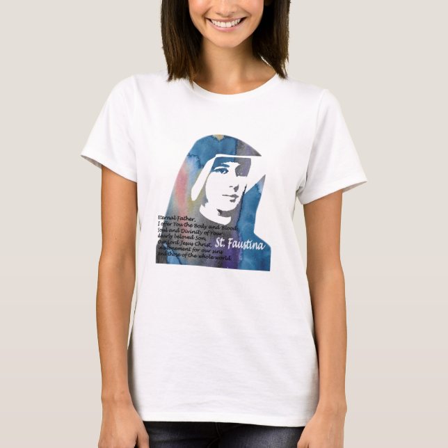 Camiseta Santo Faustina Kowalska (Frente)
