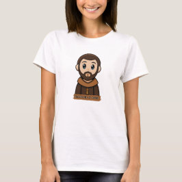 Camiseta Santo Francisco de Assisi Tee Católico